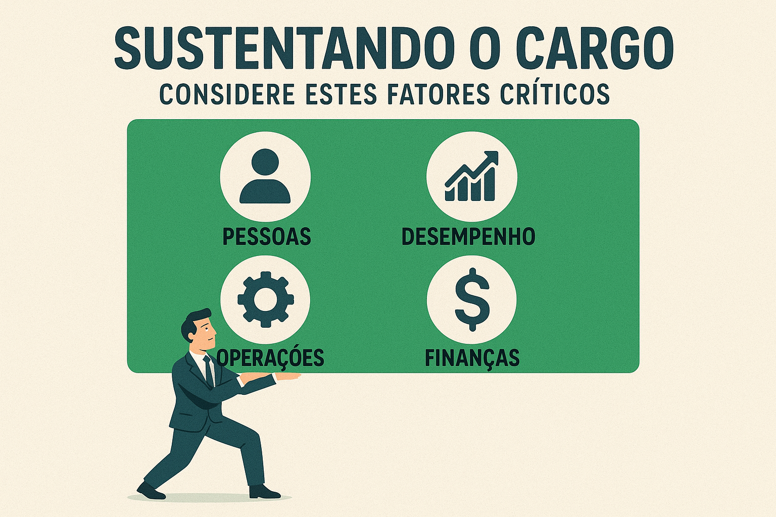 Sustentando o Cargo: Considere Estes Fatores Críticos